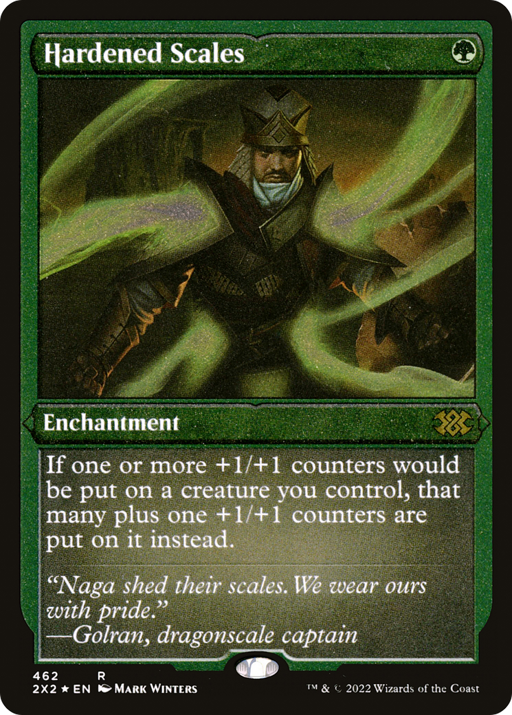 Hardened Scales (2X2-462) - Double Masters 2022 Foil