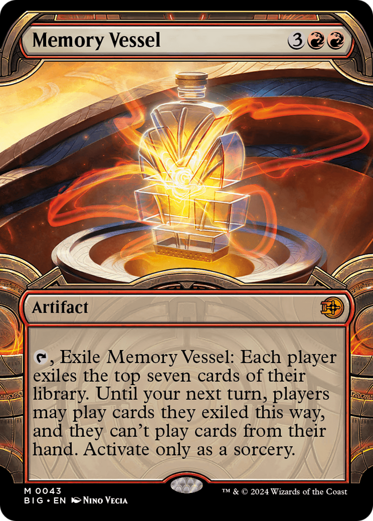 Memory Vessel (BIG-043) - The Big Score: (Showcase) Foil