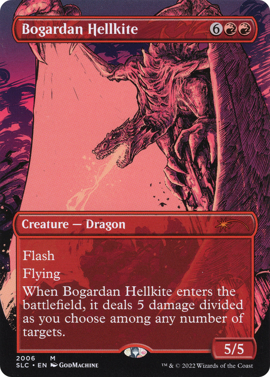 Bogardan Hellkite (SLC-2006) - Secret Lair 30th Anniversary Countdown Kit (Borderless) Foil