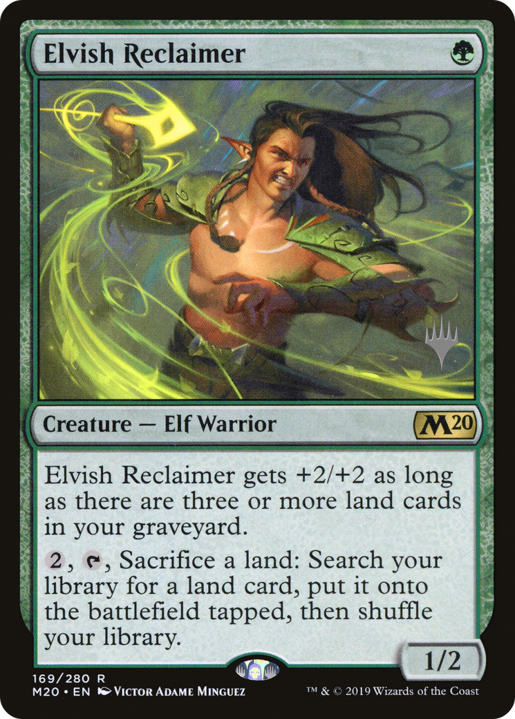 Elvish Reclaimer (PPM20-169) - Core Set 2020 Promos
