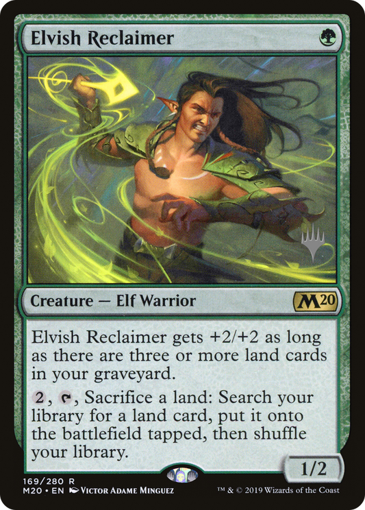 Elvish Reclaimer (PPM20-169) - Core Set 2020 Promos