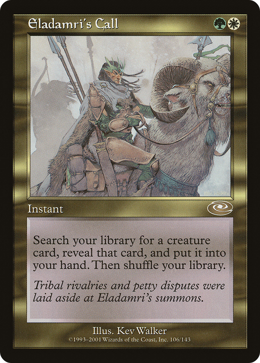 Eladamri's Call (PLS-106) - Planeshift Foil