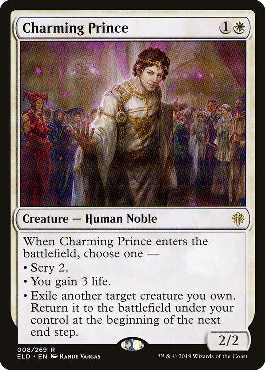 Charming Prince (ELD-008) - Throne of Eldraine Foil