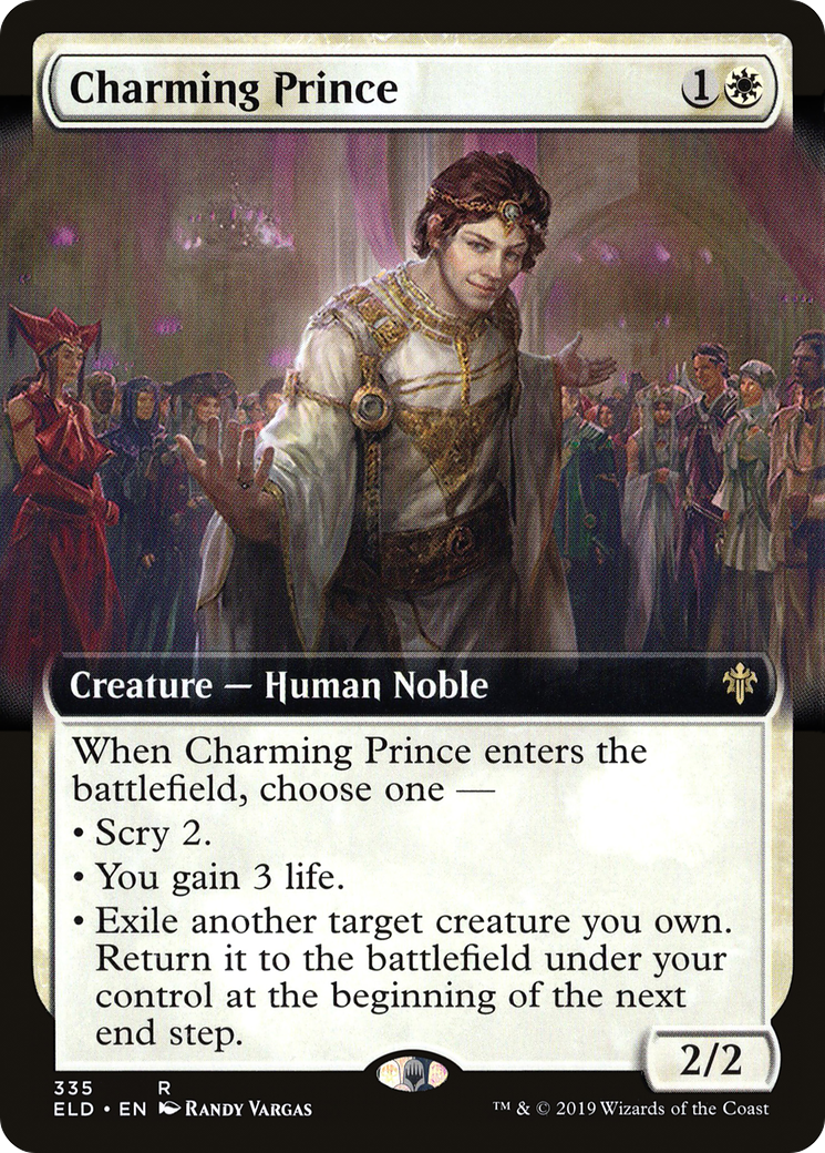 Charming Prince (ELD-335) - Throne of Eldraine: (Extended Art)