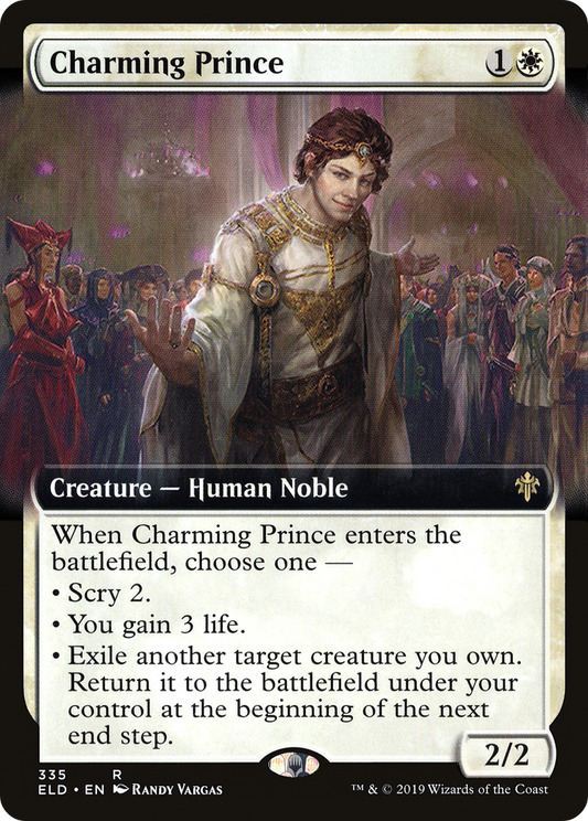 Charming Prince (ELD-335) - Throne of Eldraine: (Extended Art)