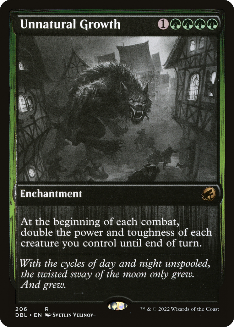 Unnatural Growth (DBL-206) - Innistrad: Double Feature