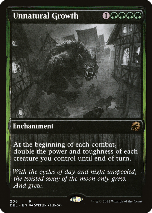 Unnatural Growth (DBL-206) - Innistrad: Double Feature