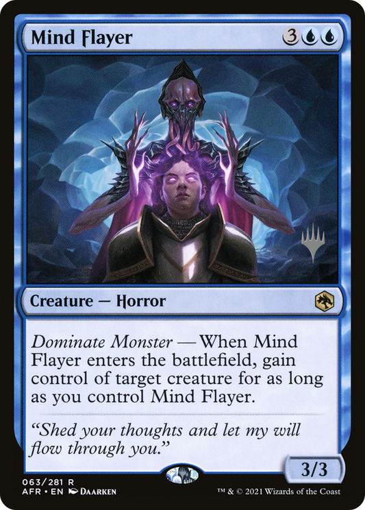Mind Flayer (PPAFR-063) - Adventures in the Forgotten Realms Promos Foil