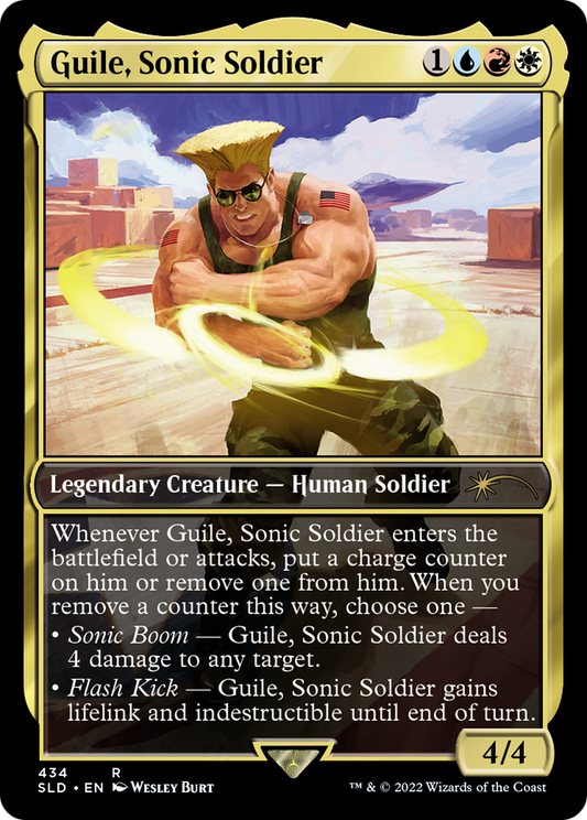 Immard, the Stormcleaver (SLD-434) - Secret Lair Drop / Guile, Sonic Soldier Foil