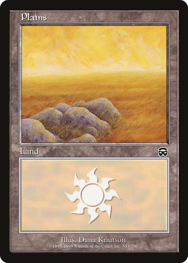 Plains (MMQ-333) - Mercadian Masques Foil