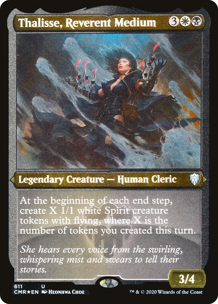 Thalisse, Reverent Medium (CMR-611) - Commander Legends Foil
