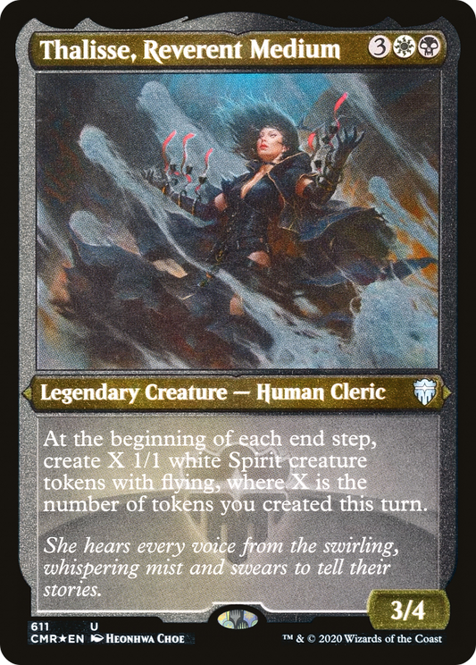 Thalisse, Reverent Medium (CMR-611) - Commander Legends Foil
