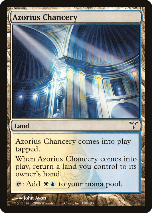 Azorius Chancery (DIS-170) - Dissension Foil