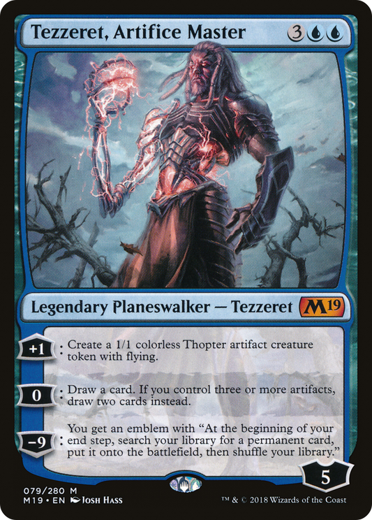Tezzeret, Artifice Master (M19-079) - Core Set 2019