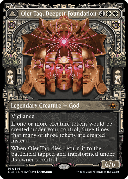 Ojer Taq, Deepest Foundation // Temple of Civilization (LCI-314) - The Lost Caverns of Ixalan: (Showcase) Foil