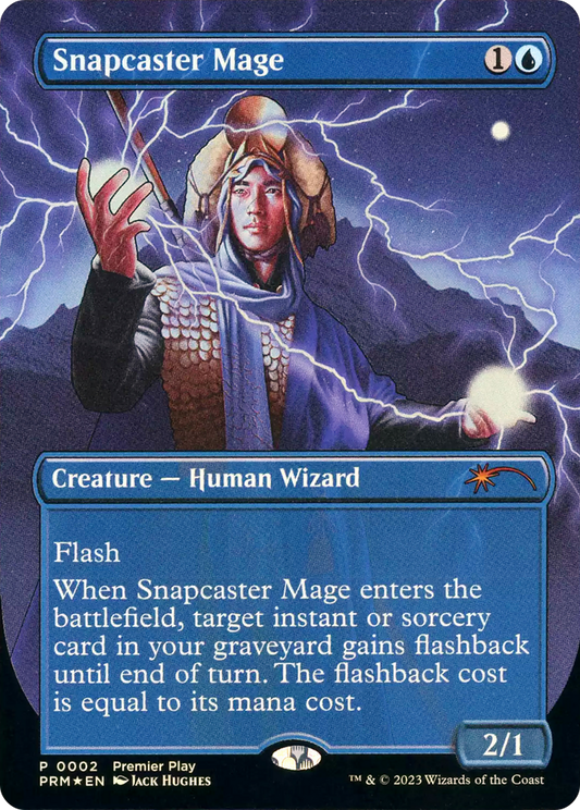 Snapcaster Mage (PTP-002) - Regional Championship Qualifiers 2023 (Borderless) Foil