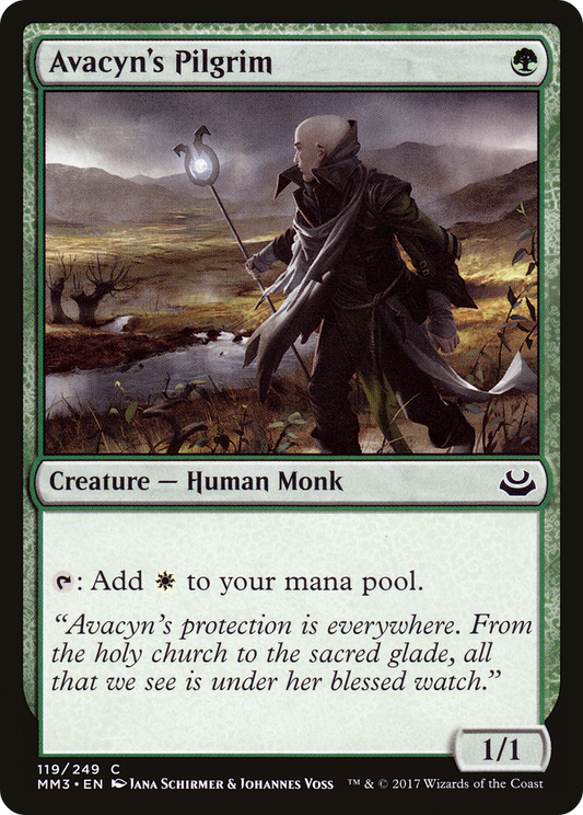 Avacyn's Pilgrim (MM3-119) - Modern Masters 2017 Foil