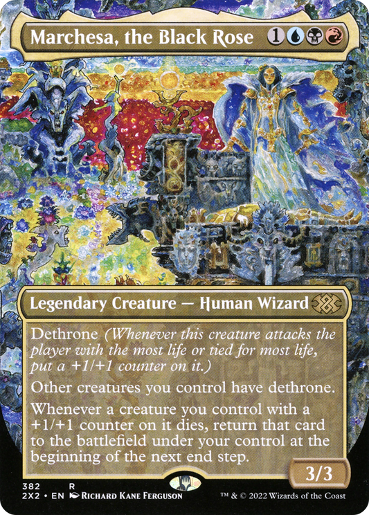 Marchesa, the Black Rose (2X2-382) - Double Masters 2022 (Borderless)