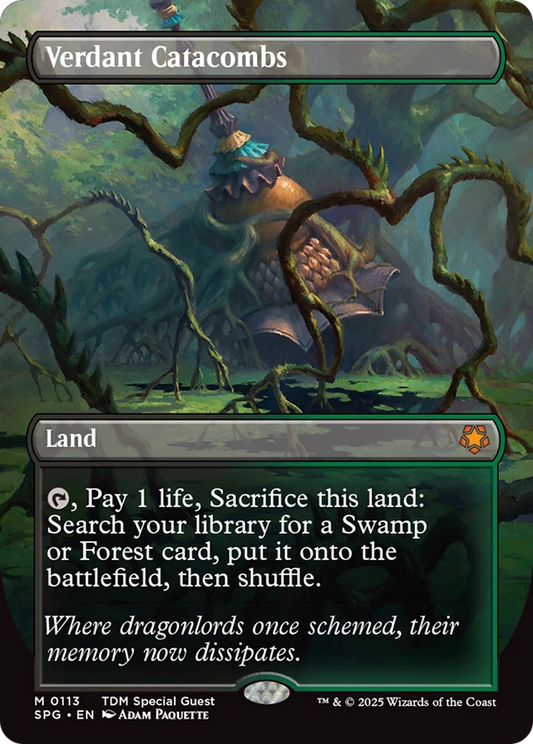 Verdant Catacombs (SPG-113) - Special Guests (Borderless) Foil
