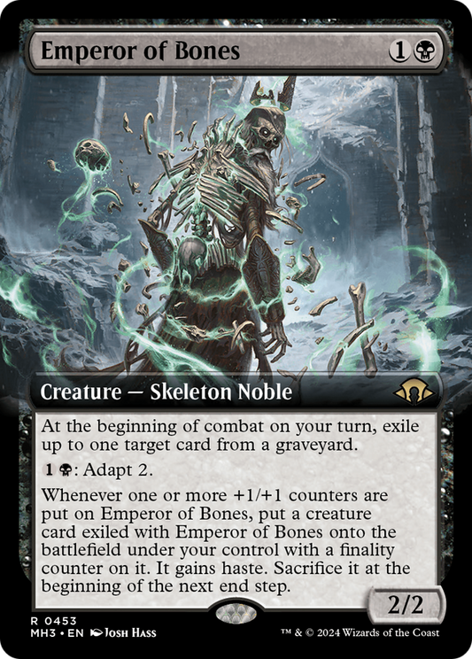 Emperor of Bones (MH3-453) - Modern Horizons 3: (Extended Art)