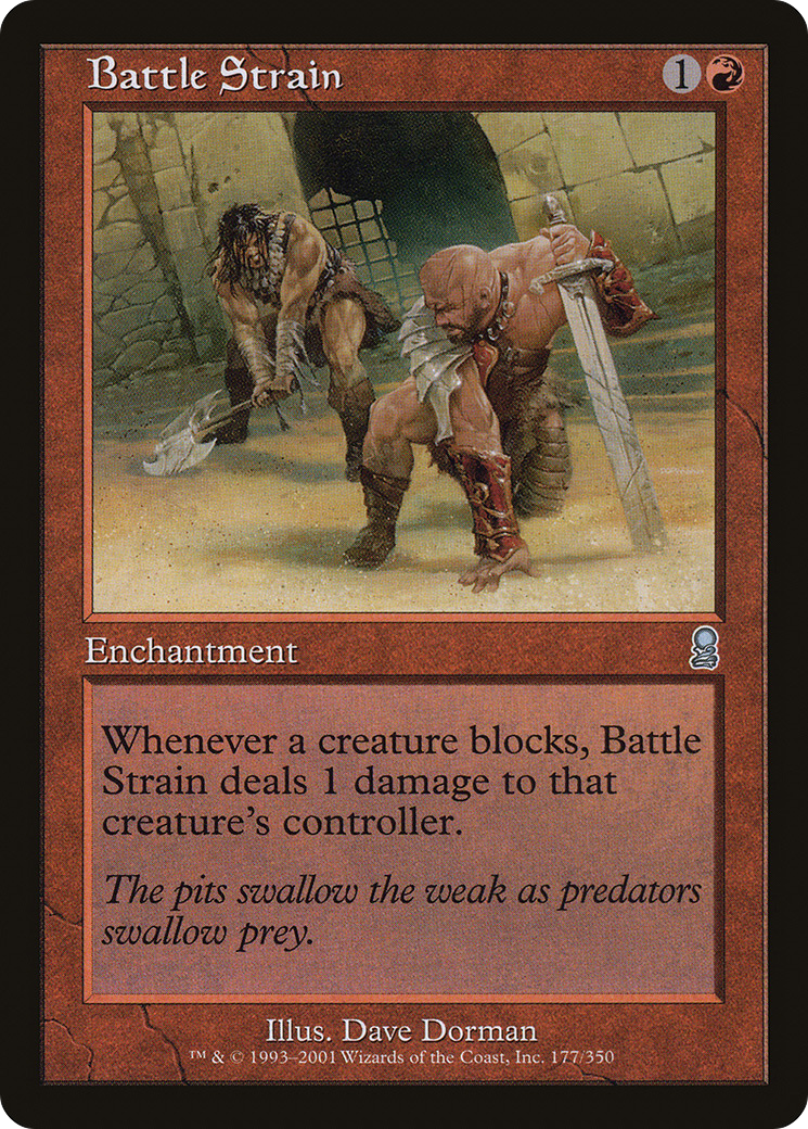 Battle Strain (ODY-177) - Odyssey Foil