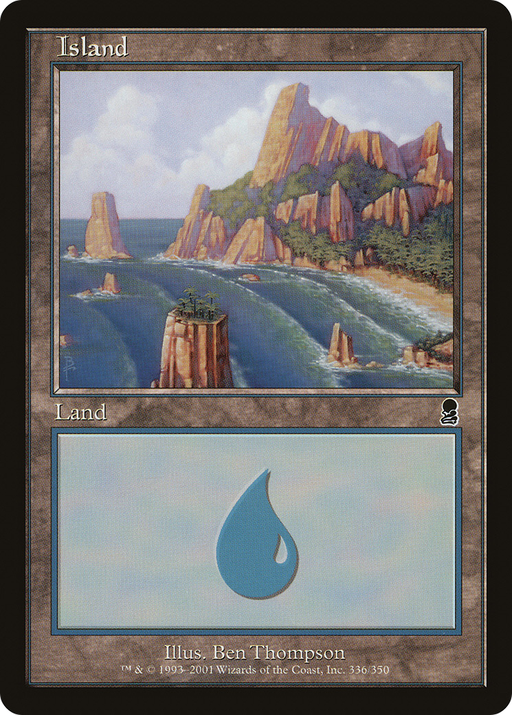 Island (ODY-336) - Odyssey Foil