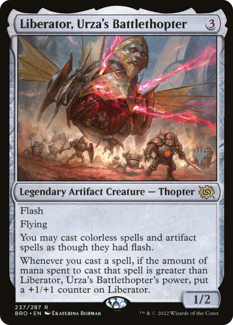 Liberator, Urza's Battlethopter (PPBRO-237) - The Brothers' War Promos Foil