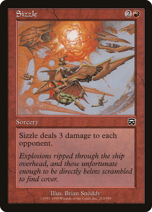Sizzle (MMQ-213) - Mercadian Masques Foil