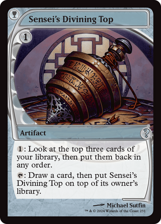 Sensei's Divining Top (MB2-231) - Mystery Booster 2 Foil