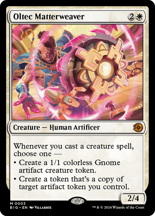Oltec Matterweaver (BIG-003) - The Big Score Foil