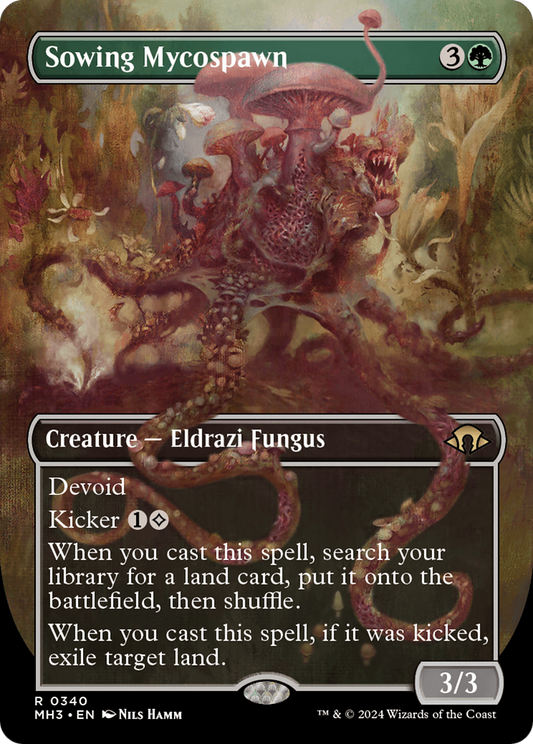 Sowing Mycospawn (MH3-340) - Modern Horizons 3 (Borderless)