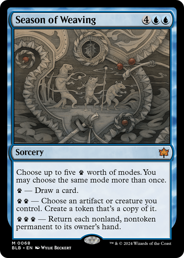 Season of Weaving (BLB-068) - Bloomburrow