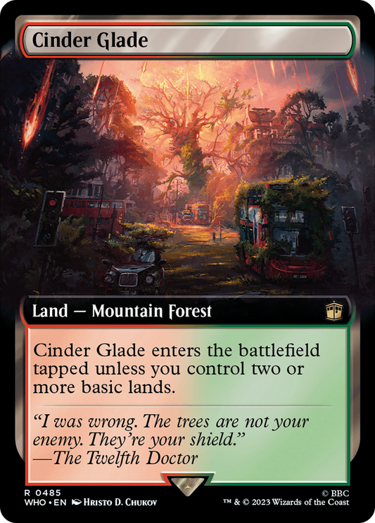 Cinder Glade (WHO-485) - Doctor Who: (Extended Art) Foil