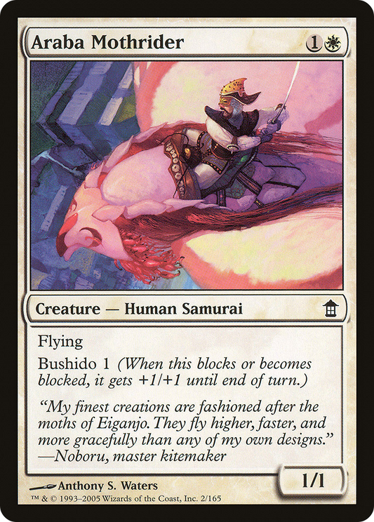 Araba Mothrider (SOK-002) - Saviors of Kamigawa Foil