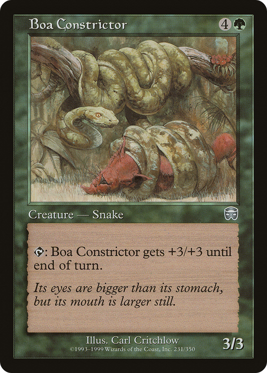 Boa Constrictor (MMQ-231) - Mercadian Masques Foil