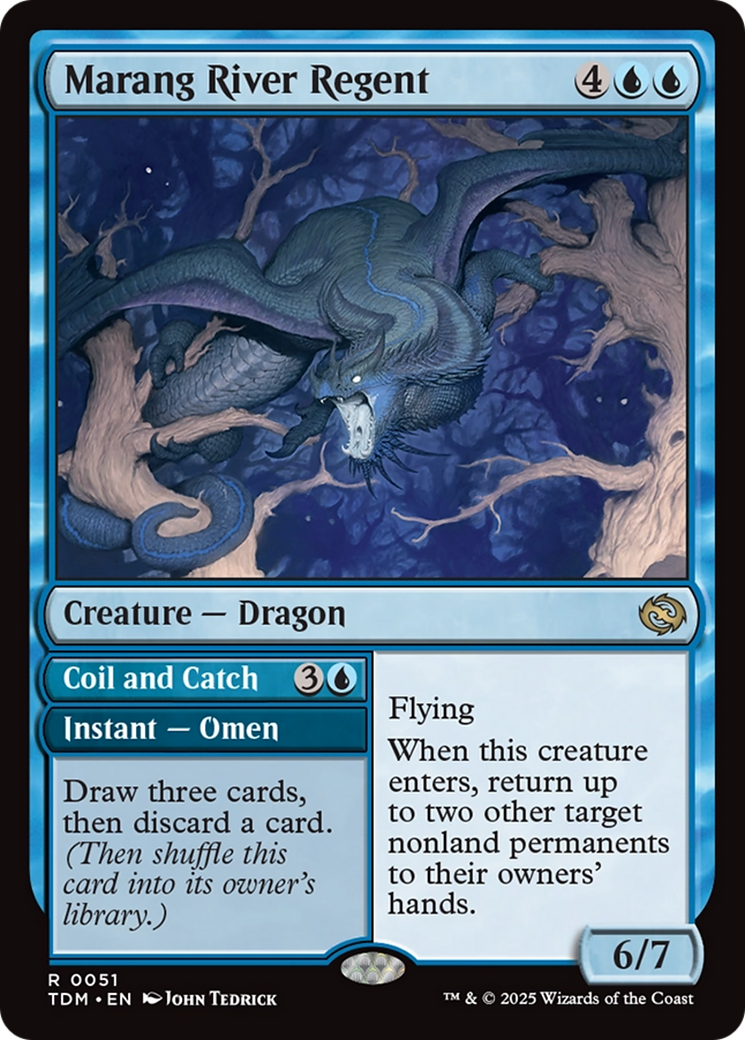 Marang River Regent // Coil and Catch (TDM-051) - Tarkir: Dragonstorm