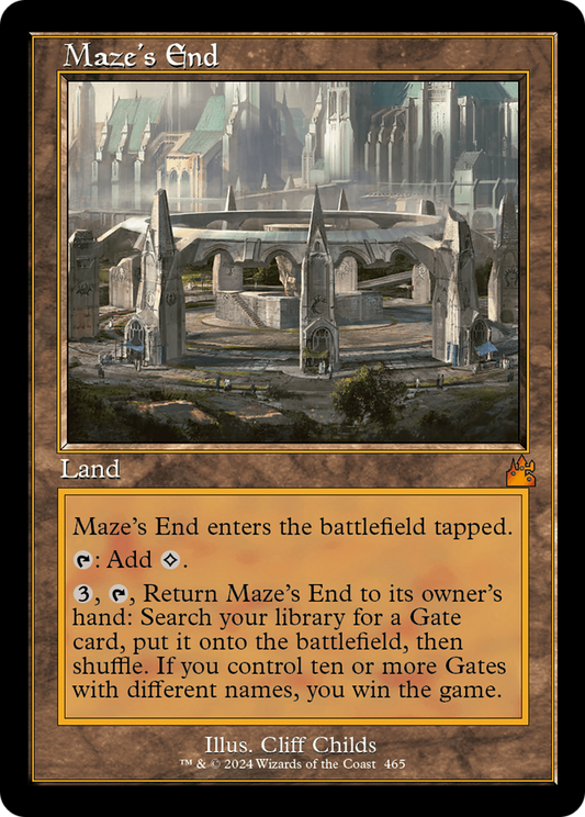 Maze's End (RVR-465) - Ravnica Remastered
