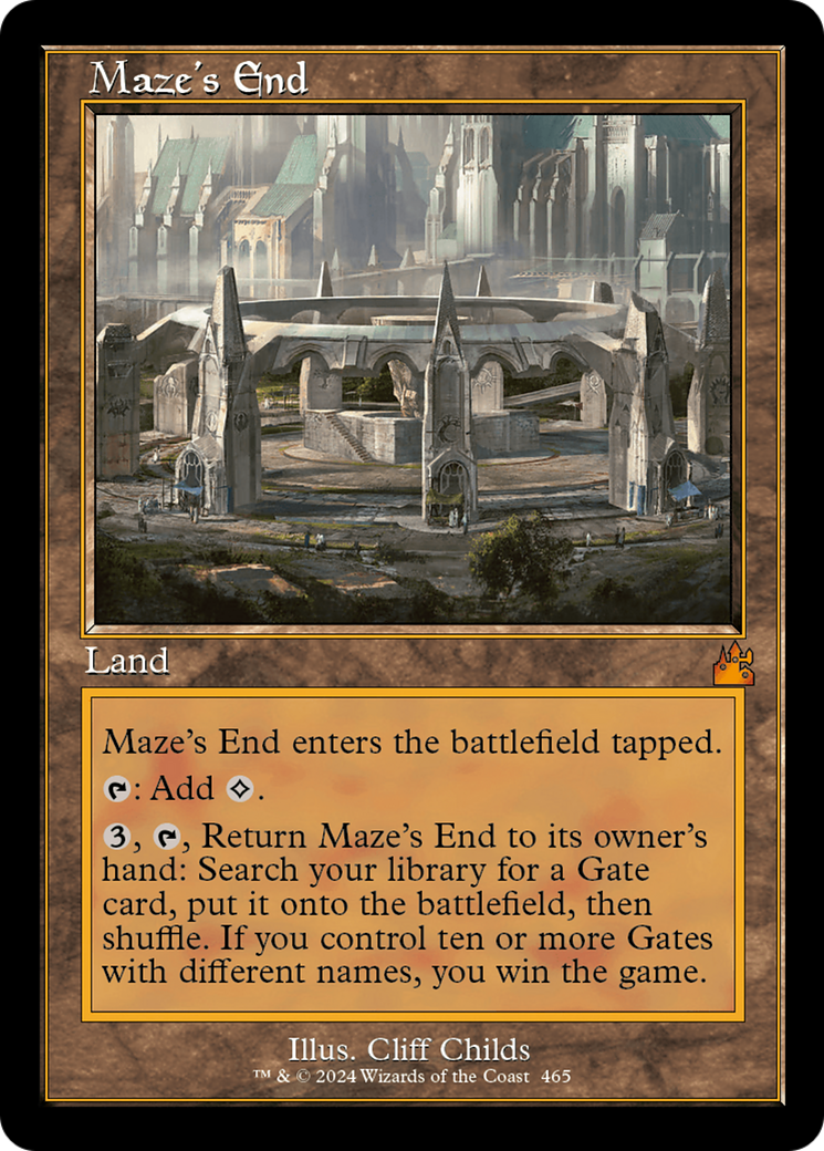 Maze's End (RVR-465) - Ravnica Remastered Foil