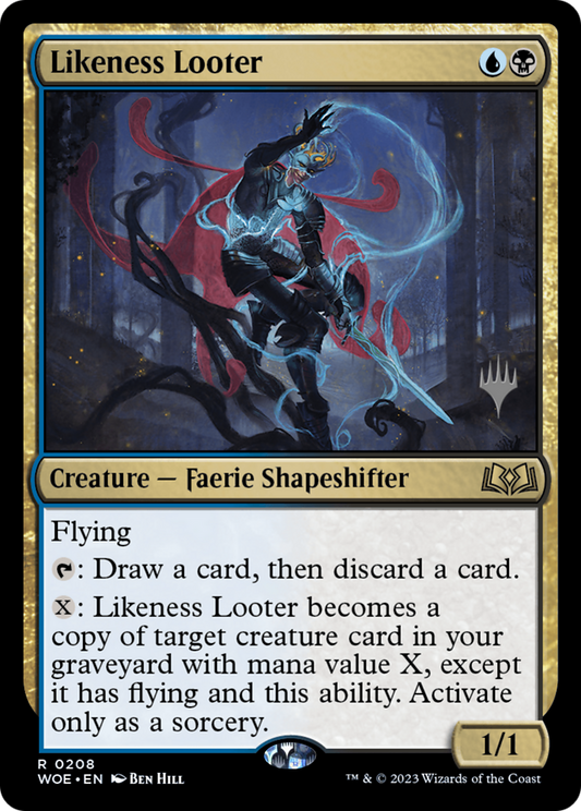 Likeness Looter (PPWOE-208P) - Wilds of Eldraine Promos Foil