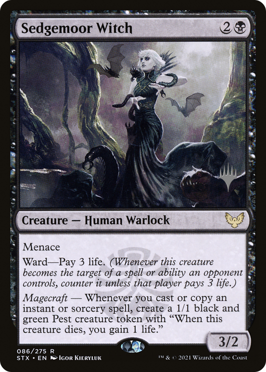 Sedgemoor Witch (PPSTX-86P) - Strixhaven: School of Mages Promos