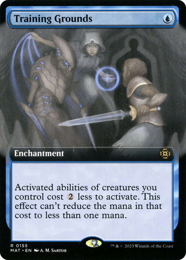 Training Grounds (MAT-155) - March of the Machine: The Aftermath: (Extended Art) Foil
