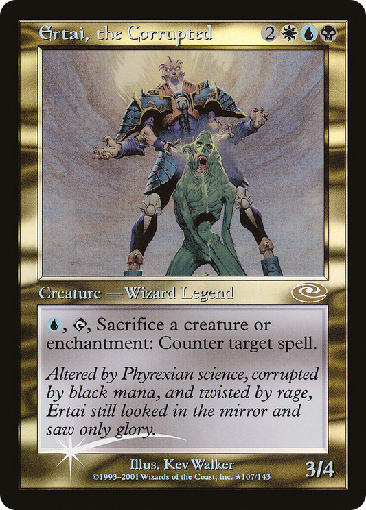 Ertai, the Corrupted (PLS-107) - Planeshift Foil