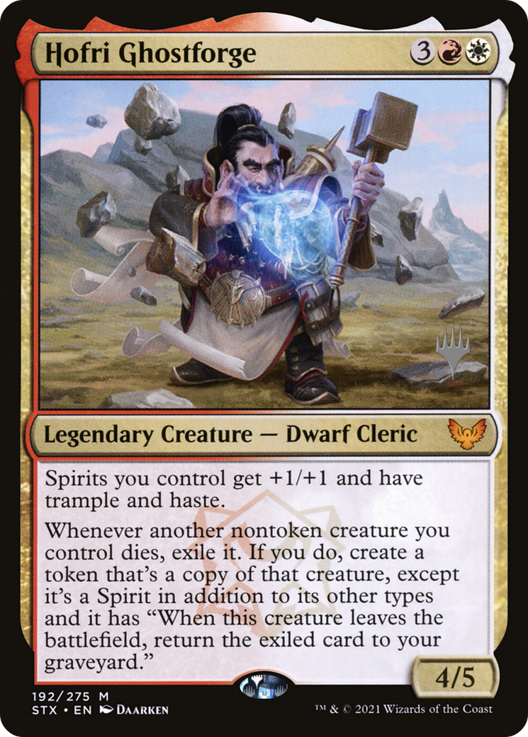 Hofri Ghostforge (PPSTX-192P) - Strixhaven: School of Mages Promos Foil