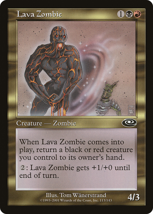 Lava Zombie (PLS-113) - Planeshift Foil