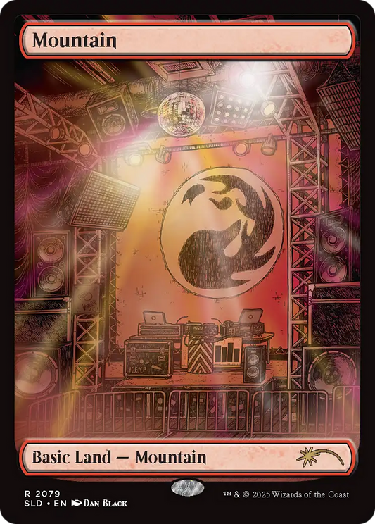 Mountain (SLD-2079) - Secret Lair Drop (Borderless)