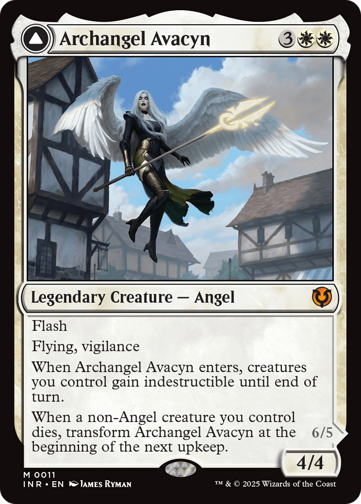Archangel Avacyn // Avacyn, the Purifier (INR-011) - Innistrad Remastered Foil