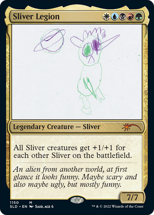 Sliver Legion (SLD-1150) - Secret Lair Drop Foil