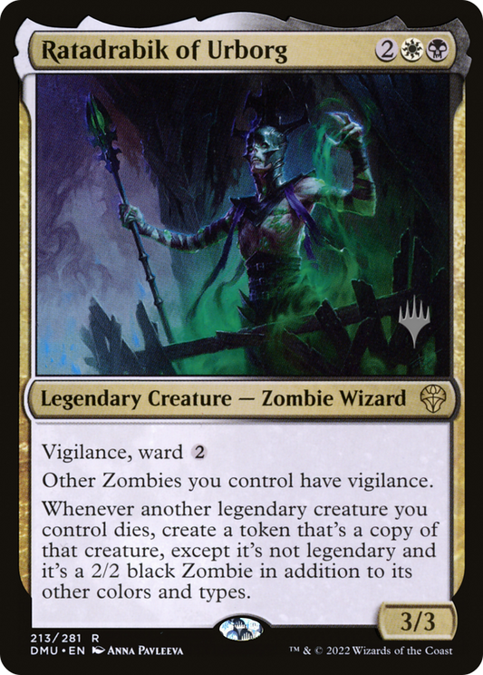 Ratadrabik of Urborg (PPDMU-213) - Dominaria United Promos Foil
